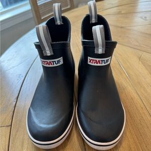 XTRATUF Kids Black Rain Boots